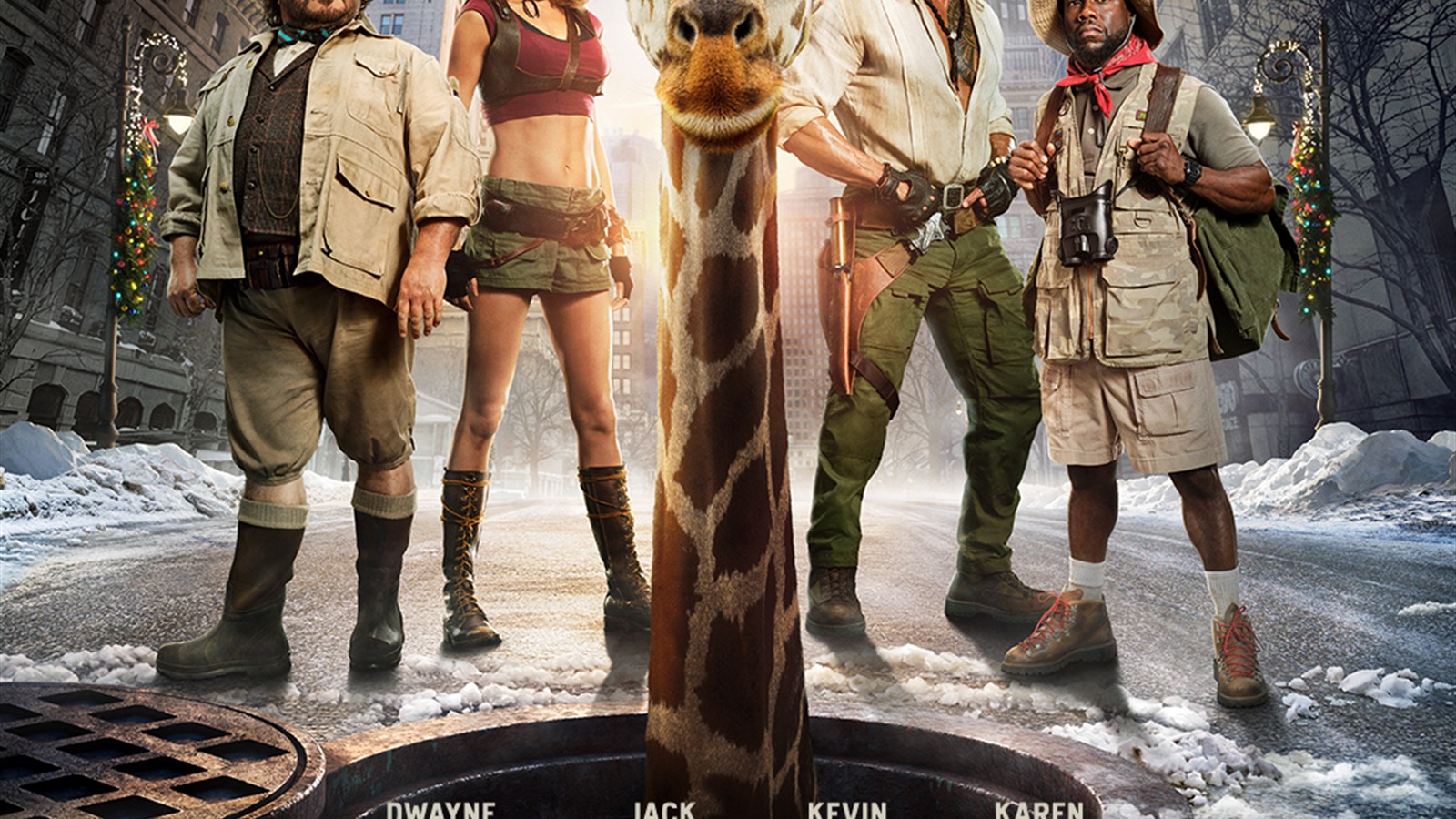 New key art for Jumanji: Open World, shared by Sony Pictures UK on October 19, 2026