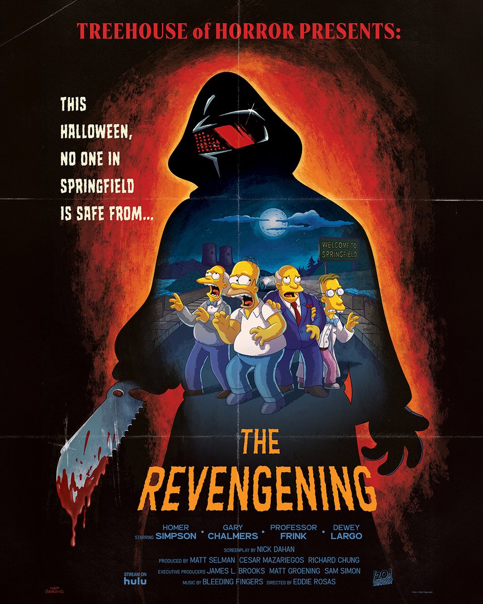 Treehouse of Horror Presents: The Revengening Brings a Killer to Springfield on October 18